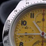 Tudor Prince Date Chronograph, Yellow, Stahl- & Lederband, Rolex-Rückdeckel/- Krone, Ref. 79280, 03-1998, B+P