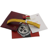 Tudor Prince Date Chronograph, Yellow, Stahl- & Lederband, Rolex-Rückdeckel/- Krone, Ref. 79280, 03-1998, B+P