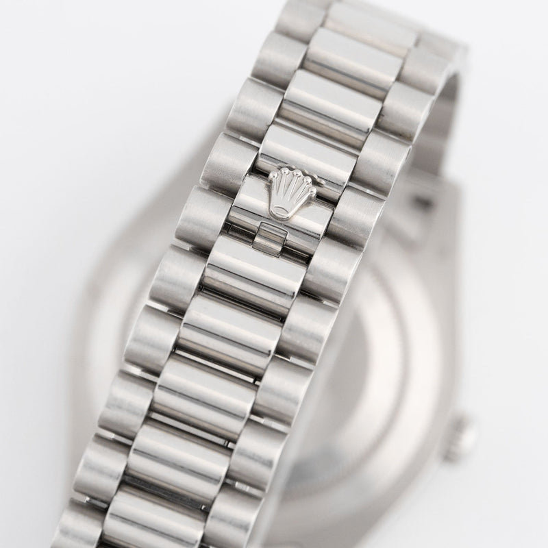 Day-Date Platin 41mm Ice Blue Dial 2009- 218206