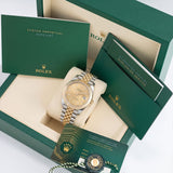 Datejust 41mm Golden Dial Unworn 2026 Jubilee - 126333