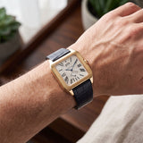 Santos Dumont Roségold 38mm - W2020067