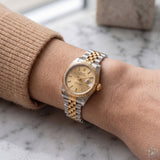 Lady Datejust 26mm Golden Dial Full Set 2010 Jubilee - 179173