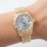 Lady Datejust 26mm Silver Diamond Dial 1993 - 69178