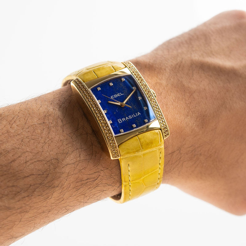 Brasil Unworn Rare Blue Dial -
