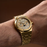 Royal Oak Day-Date Moonphase White Dial - 25594BA