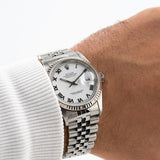 Datejust 36mm White Roman Dial 1988 - 16234