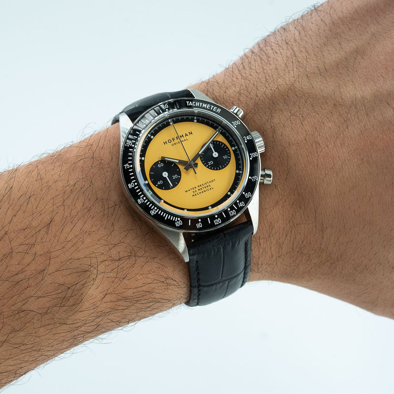 Racing 40 Mechanical Chronograph Yellow Dial - 56.21000