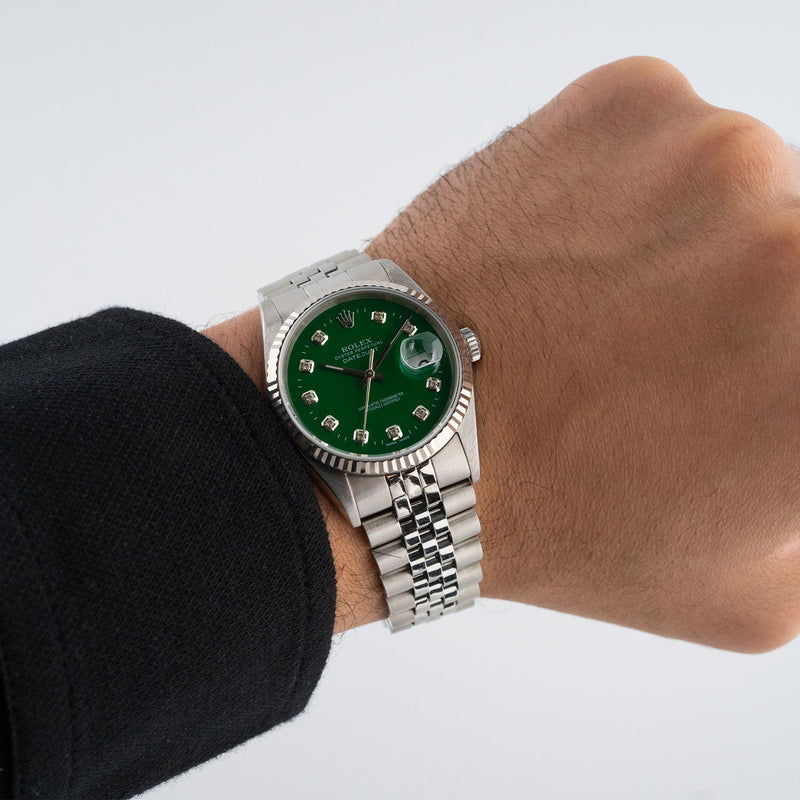 Datejust 36mm Green Diamond Dial 2001 - 16234