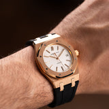 Royal Oak White Dial Rosegold 39mm - 15300OR.OO.D088CR.02