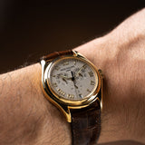 Annual Calendar Yellowgold Automatic White Dial - 5035G