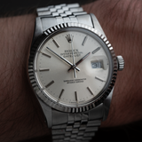 Datejust 36mm Silver Dial 1988 - 16234