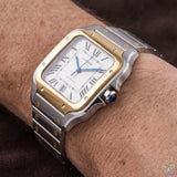 Santos de Cartier White Dial - W2SA0006