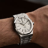 Royal Oak Silber Dial 2015 - 15400ST.OO.1220ST.02