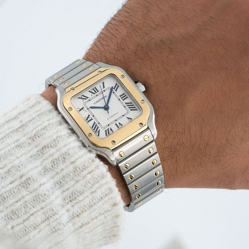 Santos 35mm White Dial 2018 - W2SA0007