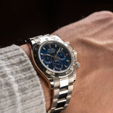 Daytona White Gold Blue Dial 2021 - 116509