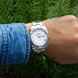 Datejust 41mm White Roman Dial Unworn 2025 Oyster- 126334
