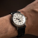 Grand Complications Engraved Perpetual Calendar White Gold Silver Opaline Dial 2022 -  5160/500G-001