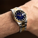 Datejust 36mm Rare Purple Factory Vignette Dial Oyster - 16233