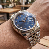 Datejust 36mm Blue Diamond Dial 1988 - 16234