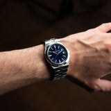 Overseas 41mm Blue Dial Full Set LC100 2022 -  4500V/110A-B128