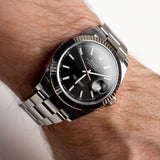 Datejust 41mm Black Dial Full Set LC100 2025 Oyster - 126334