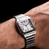 Santos Medium 35mm White Dial Unworn 2026 - WSSA0029