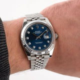 Datejust 41mm Blue Diamond Dial 2025 Jubilee - 126334
