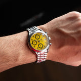 Speedmaster Chronograph Rare Yellow Dial 1995 - 3511.12.00