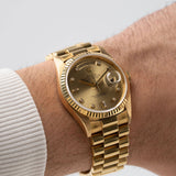 Day-Date 36mm Factory Baguette Diamond Dial 1979 - 18038