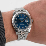 Datejust 41mm Blue Diamond Dial 2018 Jubilee - 126334