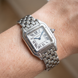 Cartier Panthère de Cartier Small, Ref. WSPN0006 – Stahl, Quarz (22 × 30 mm)