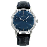 Zenith Elite 6150 Automatic 42 mm, Ref. 03.2272.6150/51.C700, Blue Dial, B+P